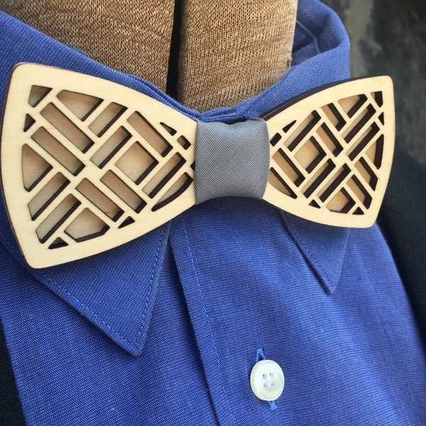 Groomsmen Gift Box Bow Tie, Groomsmen Proposal Gift, Wood Bow Tie, Destination Wedding